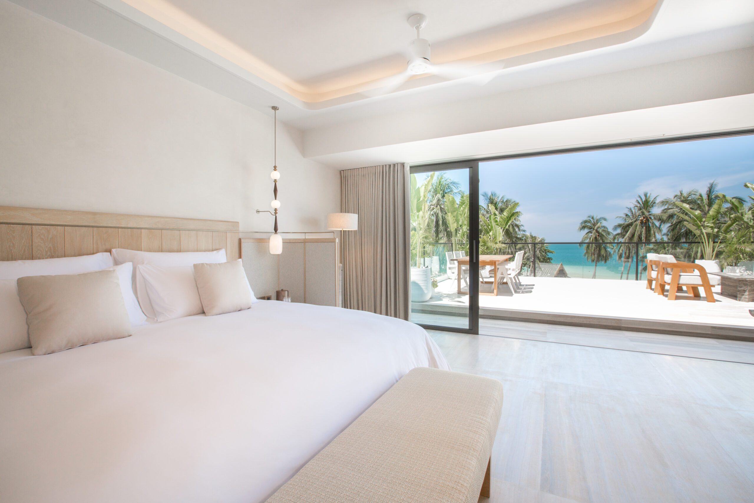 Centara Reserve, a luxury 6 star beach resort located on Chaweng Beach, Koh Samui, Thailand